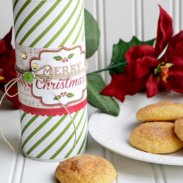 *Echo Park* Christmas Cookie Tube