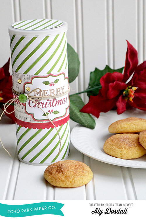 *Echo Park* Christmas Cookie Tube