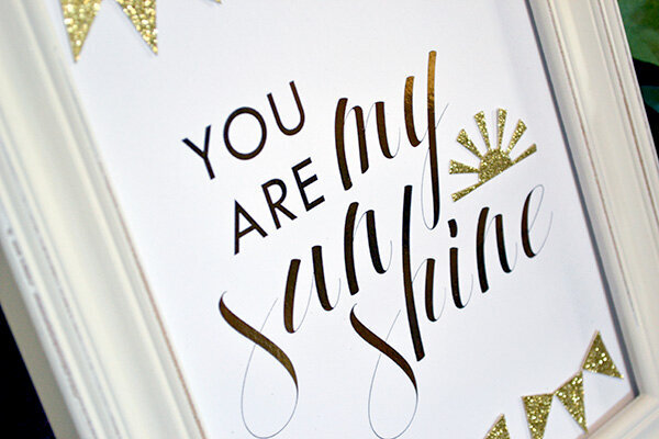 Mother&#039;s Day Gold Foil Print