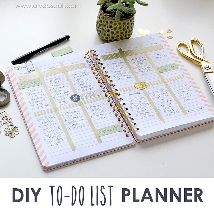 DIY To-Do List Planner