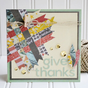 *We R* Give Thanks Card