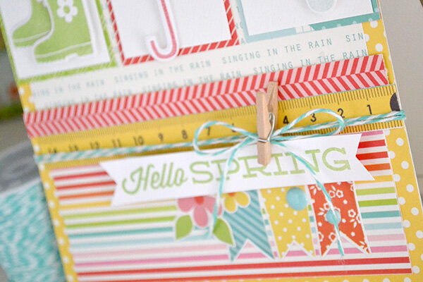 *Echo Park* Hello Spring Card