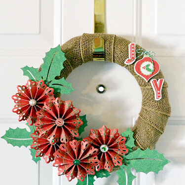 *Echo Park* Joy Wreath