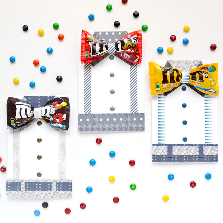 M&amp;M&#039;s Bow Tie Card