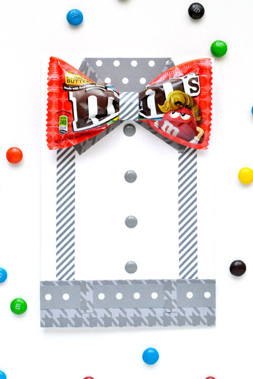 M&amp;M&#039;s Bow Tie Card