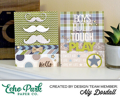 *Echo Park* Masculine Card Set