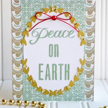 *We R* Peace On Earth Card