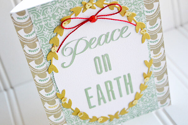 *We R* Peace On Earth Card