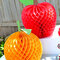 Honeycomb Paper Fruit Party Decor