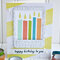 *We R* Washi Tape Candles Card