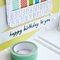 *We R* Washi Tape Candles Card