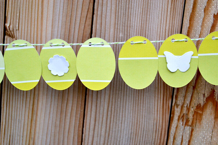 *We R* paint chip easter garland