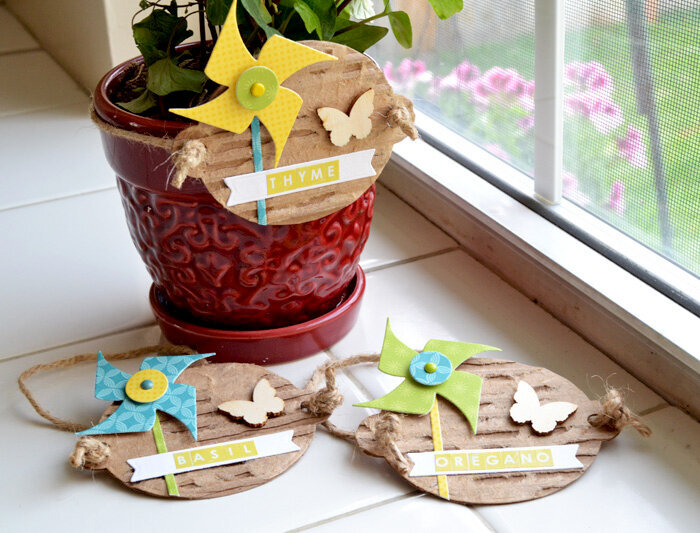*We R* Potted Herb Labels