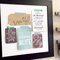 Framed Journaling Card Decor