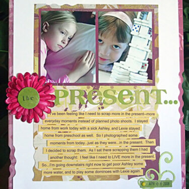 the present (paper):NSD Runner up-Cathy Zielske&#039;s challenge on SS Studio Blog