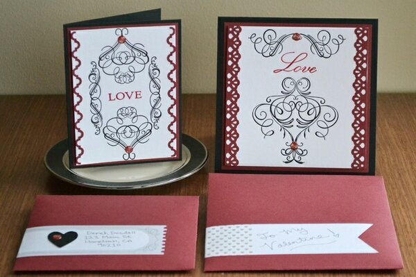 *We R* elegant letterpress valentines