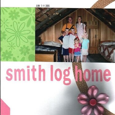smith log home