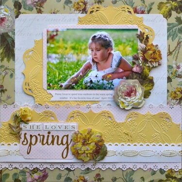 she loves spring *anna griffin*