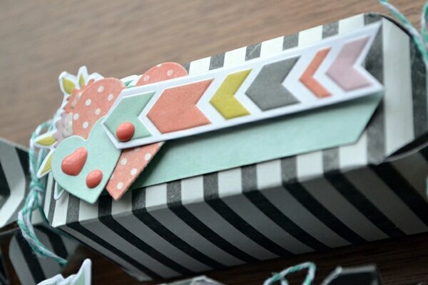 *We R* candy boxes w/ new enamel dots