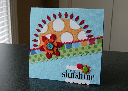 U R My Sunshine [as seen in Mar/April 2010 Papercrafts]