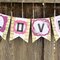 *We R* washi tape love banner