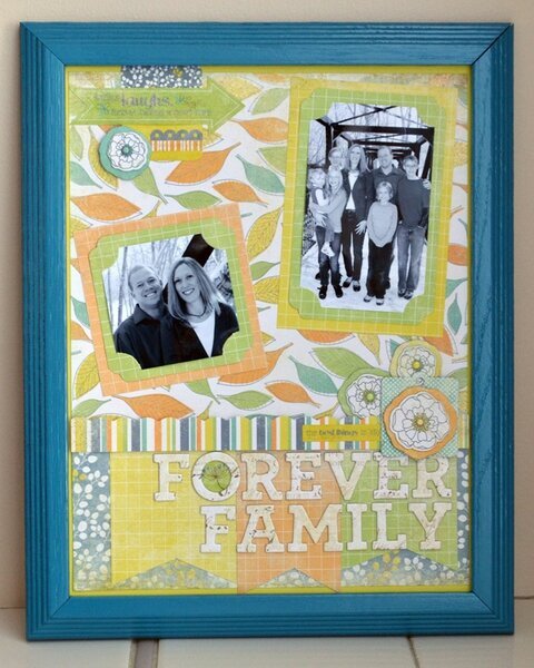 forever family photo display