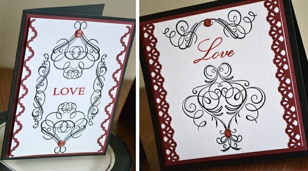 *We R* elegant letterpress valentines