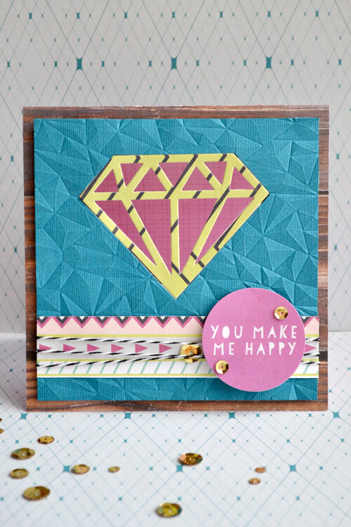 *We R* Die Cut Window Card