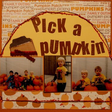 Pick a Pumpkin!