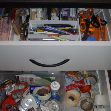 The Drawers Between the Work Stations 1