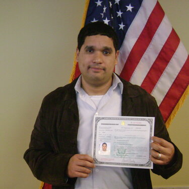 Fernando became a US citizen!