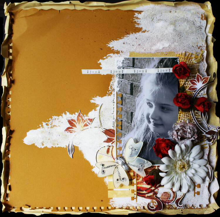 Burn Brightly **Couture Cardstock**