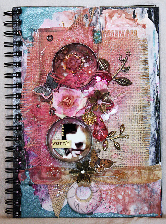 Worth, and altered art journal **Prima**
