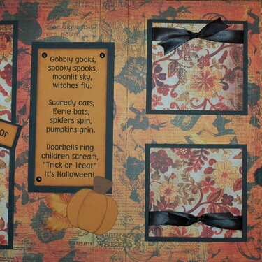 Happy Halloween Tear Kitty Layout