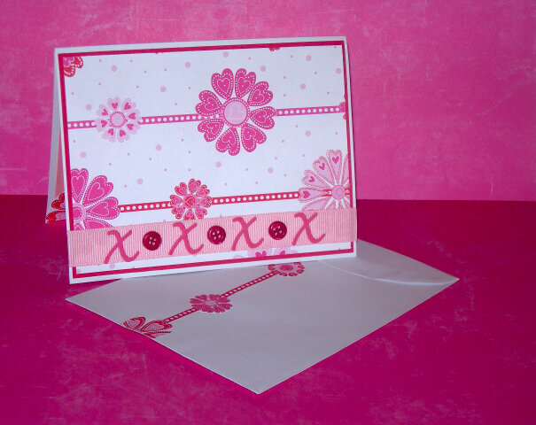 Hugs and Kisses Valentine Card