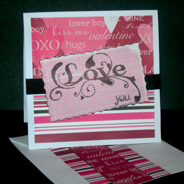 LOVE Valentine&#039;s Day Card