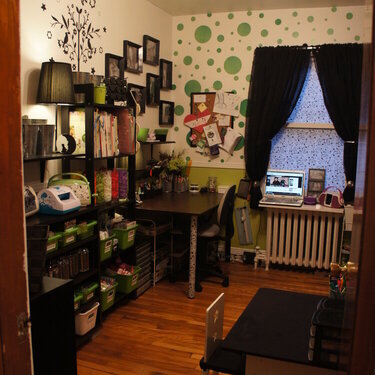 My new Scrapbook room