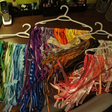 organize ribbons