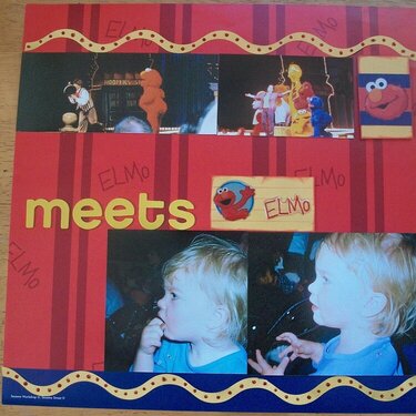Megan Meets Elmo - r side