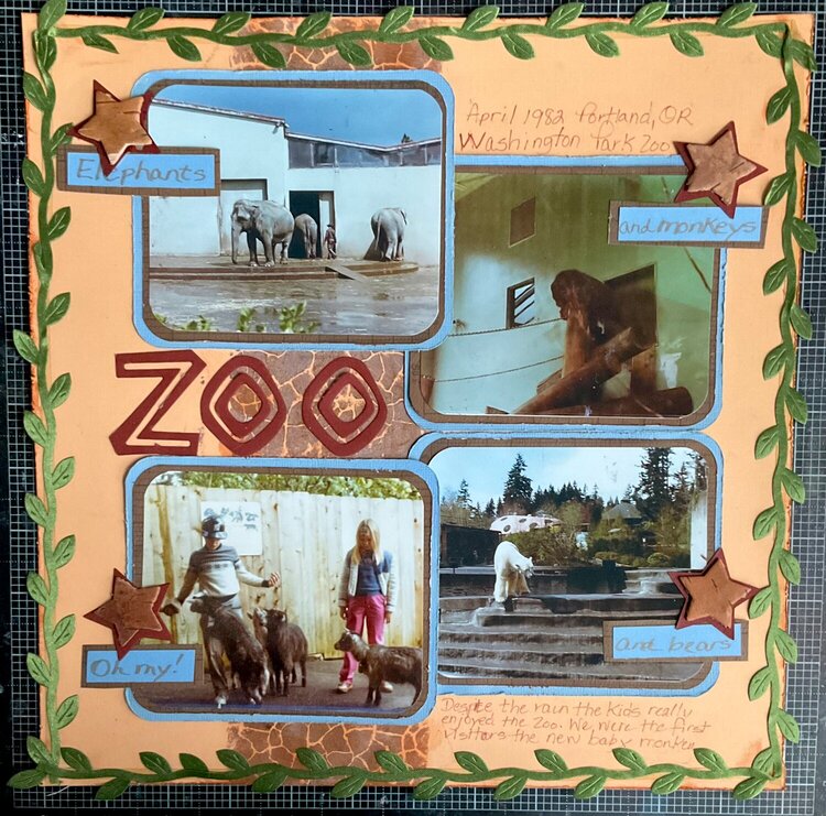 Zoo, elephants, and monkeys, and bears, oh my!