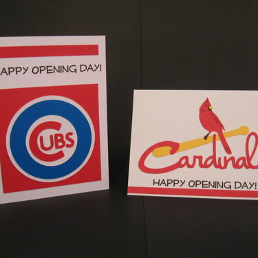 Cubs &amp; Cardinals Cards