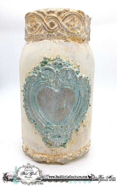 Altered Jar for Bad Girls Couture