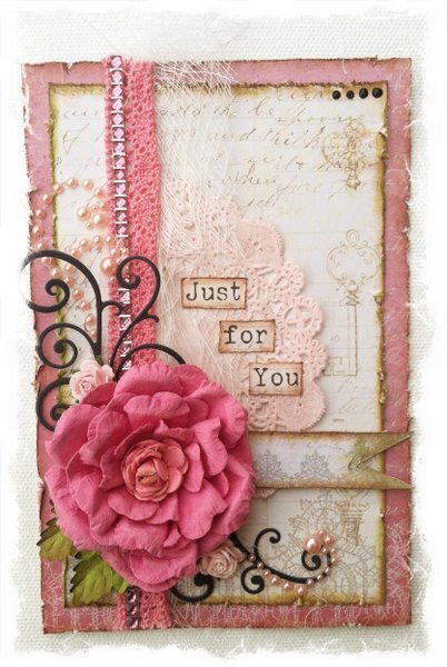 &quot;Just for You&quot; card ~Swirlydoos Kit Club~