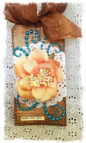 &quot;Made for You&quot; Tag ~Flourish with a Bling~