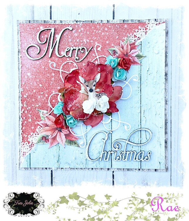 Merry Christmas Card #2 for Tres Jolie Kit Club