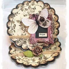 ~Swirlydoos Kit Club~ "Hope" Easel Card