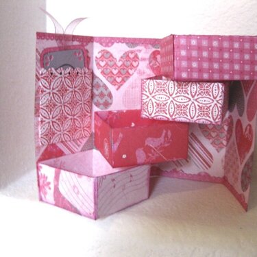 Inside of Valentine Gift Box