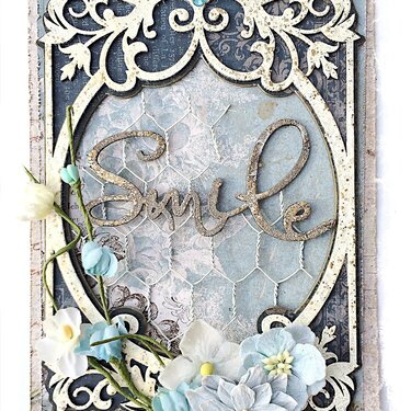 ~Blue Fern Studios~ &quot;Smile&quot; Card