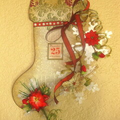 Christmas Stocking Wall Hanging