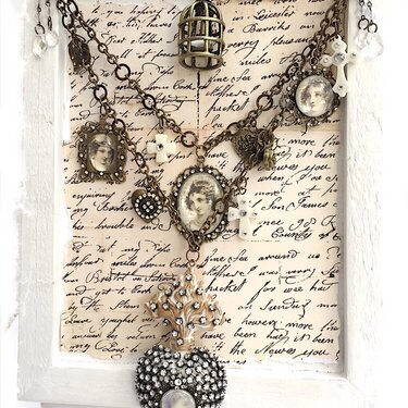 Art Venture Project: Statement Necklace Wall Art